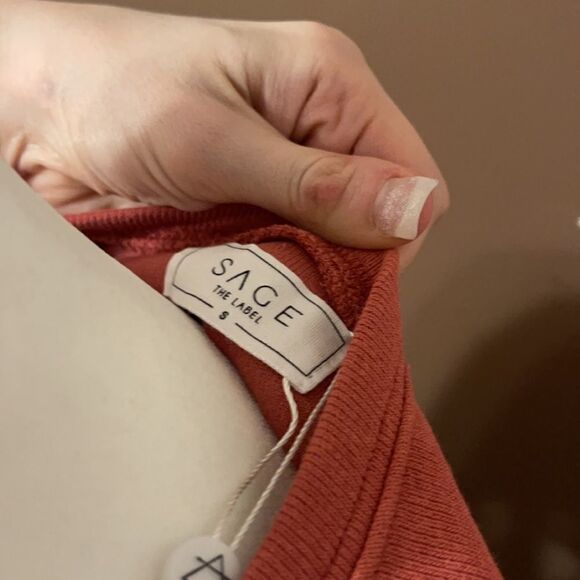 Sage The Label balloon  Long Sleeve Sweater NWT Small - Picture 7 of 14